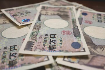 Sendai, Miyagi, Japan, December 2022.Bank of Japan 10,000 yen note