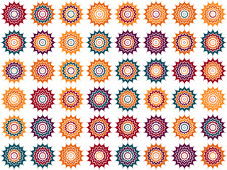 Abstract background design vector pattern. Textile and fabric pattern. Abstract element pattern. 