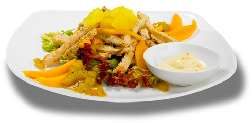 Chicken Caesar salad