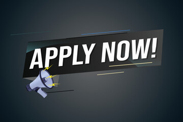 Apply now Banner design template for marketing. Last chance promotion or retail. background banner modern graphic design for store shop, online store, website, landing page	