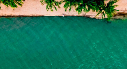 beach in summer