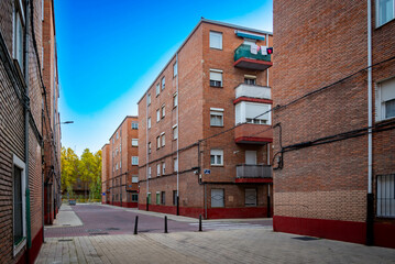 Ciudad histórica y cultural de valladolid en españa por la noche.