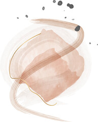 Watercolor splotch background