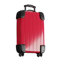 luggage isolated on white