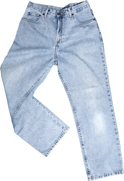 pair of denim jeans