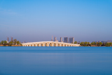 Nanhu National Urban Wetland Park, Huaibei City, Anhui Province, China
