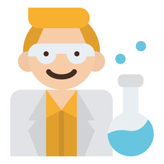 scientist occupation job profession icon