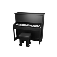 Piano 3D Icon