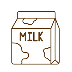 milk box hand drawn
