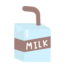 Obraz premium milk box hand drawn