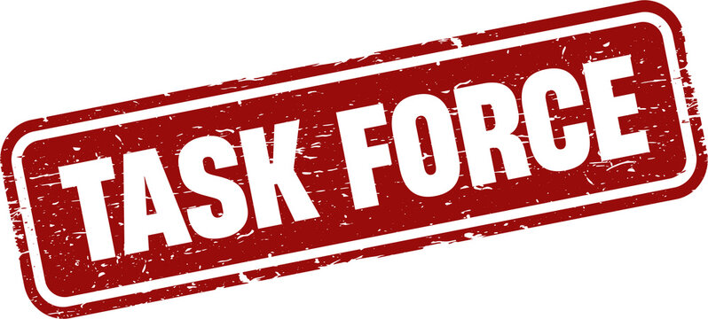 Task force grunge rubber stamp