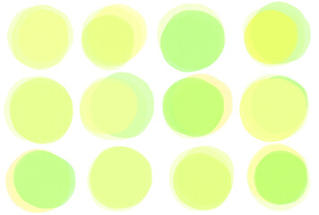 背景素材_パステル_黄緑
