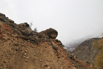 Fann mountains landscape background