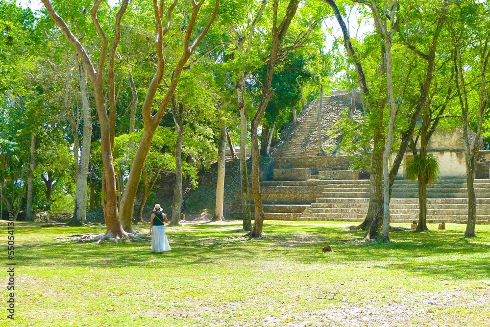 Poster Cahal Pech mayan ruins