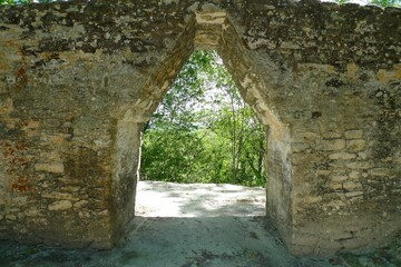 Typical Mayan Corbel Arch © Nobu Kakurai/Wirestock Creators