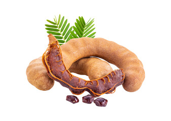 tamarind isolated on transparent png