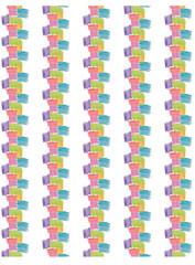 Children's ornament, color pattern, pastel pattern, wallpaper in the children's room, for printing on fabric, background, (multicolor)
