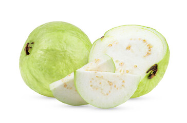 Guava fruit isolated on transparent png