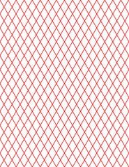 red pattern with grid