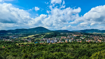 Fototapeta na wymiar Czeskie górskie krajobrazy - Morawy