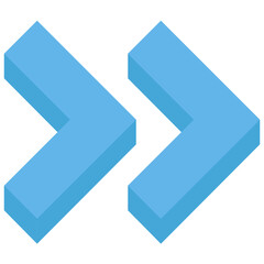 right fast forward icon