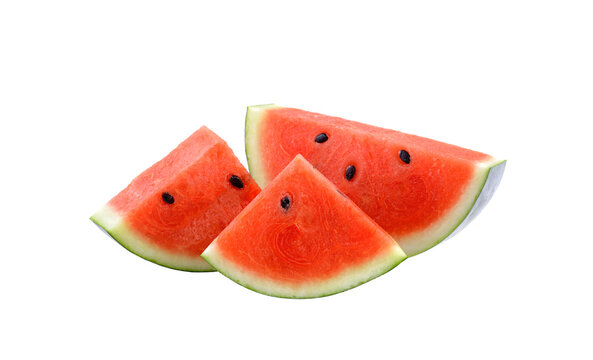 Fresh Watermelon On  Transparent Png