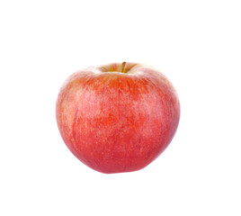Ripe apple on transparent png