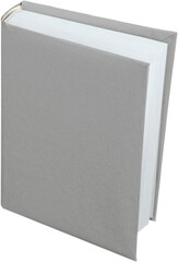 Naklejka premium Grey Book - Isolated