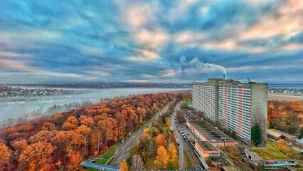 view of the city