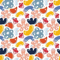 Fototapeta premium Abstract seamless pattern 