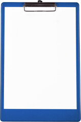 Clipboard with Blank Paper - Isolated