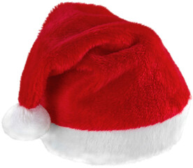 Red Santa Hat isolated on white background