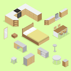 isometric building