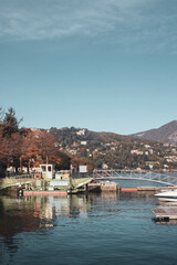 Fototapeta na wymiar Itália - Lago Como