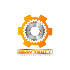 Heavy machine gear logo