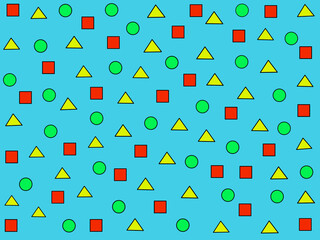 seamless pattern with christmas balls