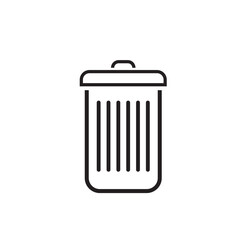 Trash Icon vector