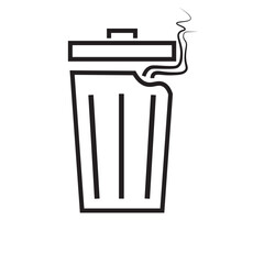 Trash Icon vector