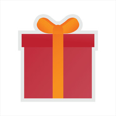 Christmas Gift Box Vector