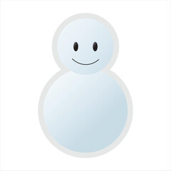 Vector Christmas Snowman