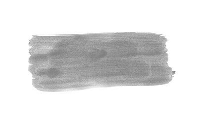 Gemalte Tuschefläche in grau