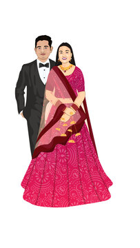 Indian Wedding Couple 