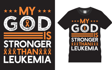 Leukemia Breast Cancer awareness shirts designs. Cancer fight Orange T-shirt Design for friend family Mom. Awareness motivation Month, custom tshirts, mug, banner, poster template.