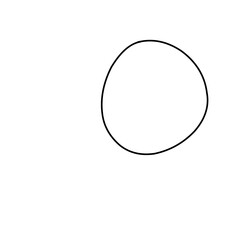 line abstract organic shapes