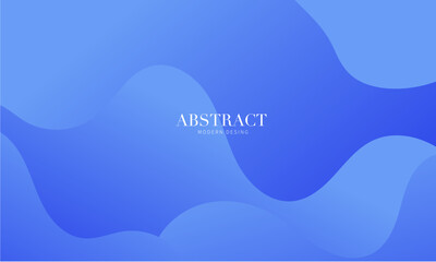 Naklejka premium Abstract blue background with waves