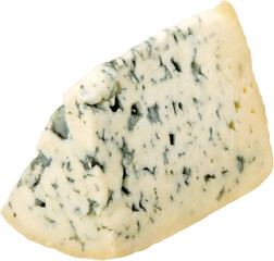 Piece of Mountain Gorgonzola Cheese - Isolated