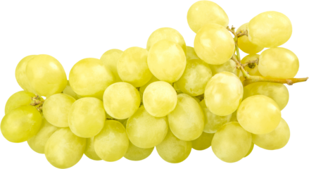 White Grape Cluster - Isolated