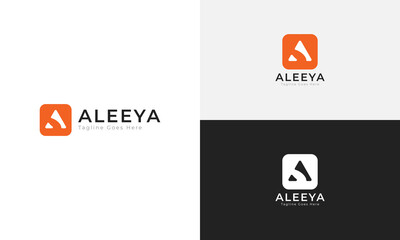 Aleeya A Letter Logo