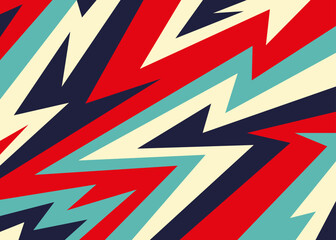 Abstract background with colorful arrow pattern. Abstract geometric wallpaper