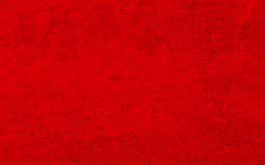 Red grunge background. Old vintage wall texture